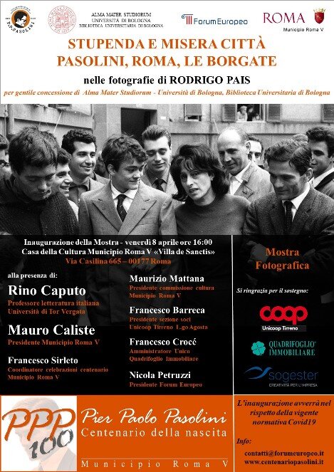 Pasolini - Foto Rodrigo Pais